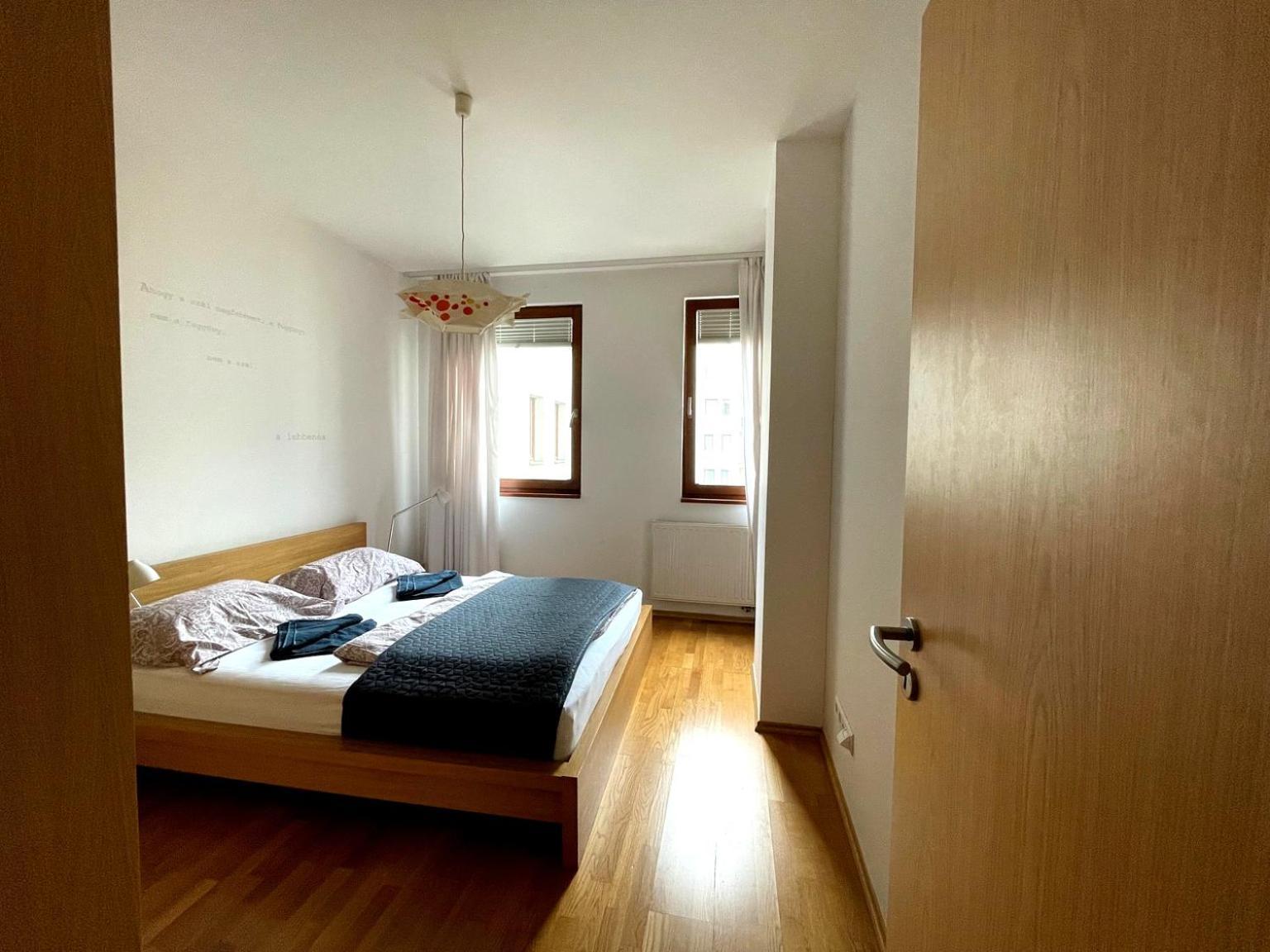Central Apartment With Balcony Budapest Luaran gambar